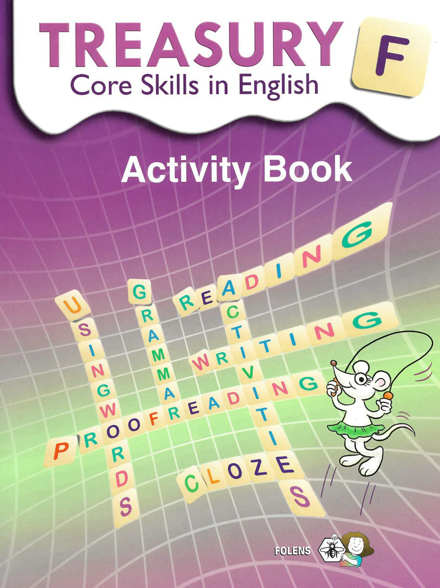 9781841312484front.webp 9781841312484 Treasury Core Skills In English F - 6th Class Folens - Image 1