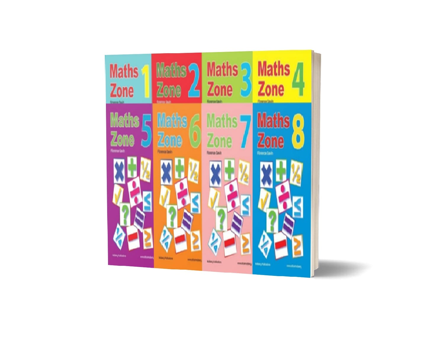 MUL-MZ-SET-8_3D.jpg Maths Zone Combo Set (8 Books) - Image 1
