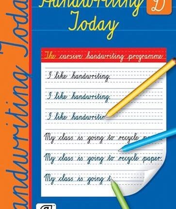 9781846542350 Handwriting Today: Book D Prim-ed
