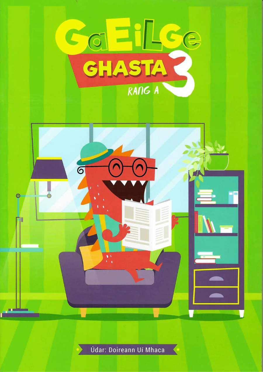 9781907330162-Front_1 4 School Gaeilge Ghasta 3 - Image 1