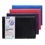 A4 12 Pocket Expanding File - Asst