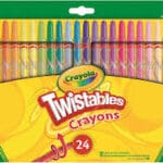 CRAYOLA TWISTABLE CRAYONS 24PK (528501)