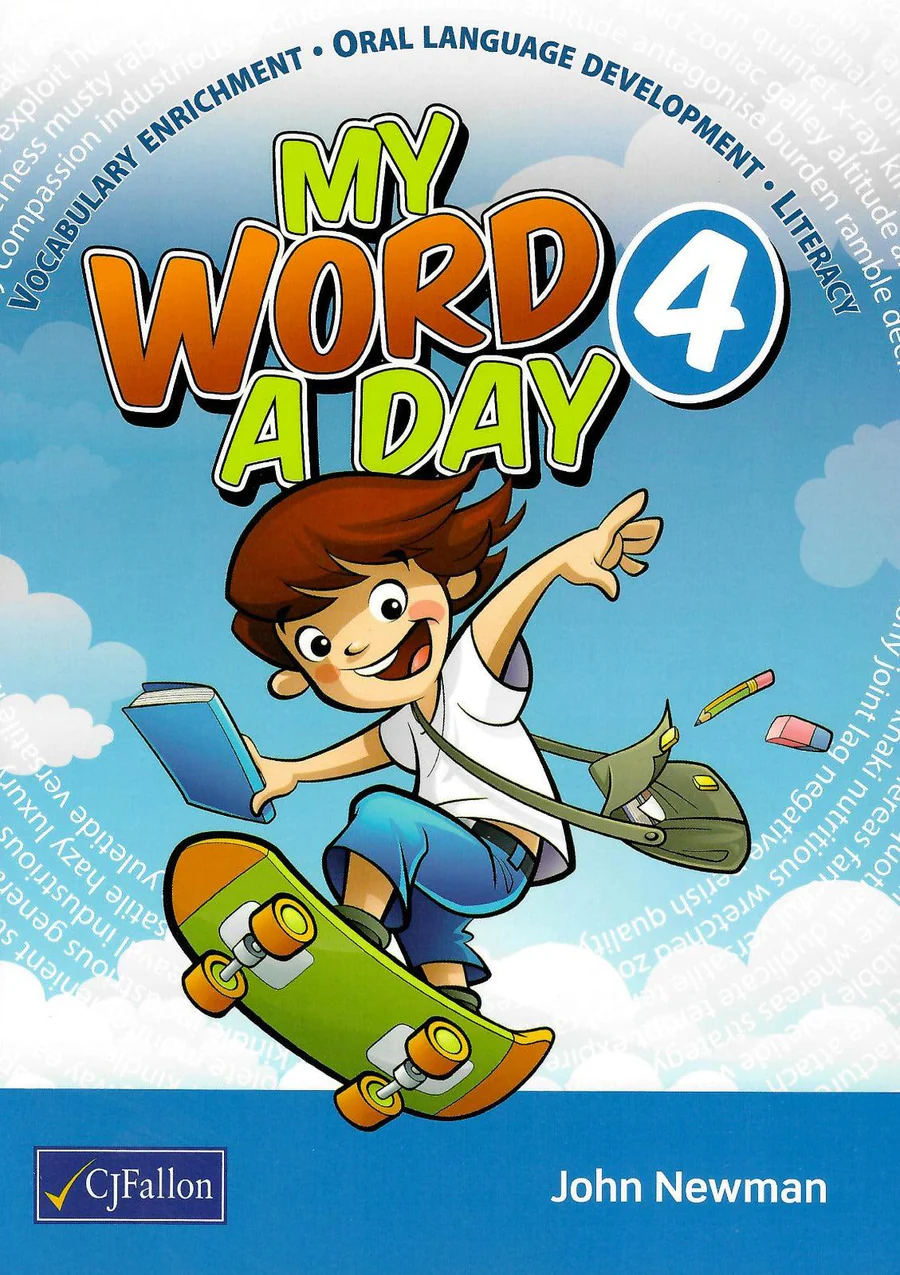 scan_20230731105122 CJ Fallon 9780714423722 My Word a Day - 4th Class - Image 1
