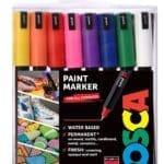 Posca PC-5M 2.5mm Medium 8pk