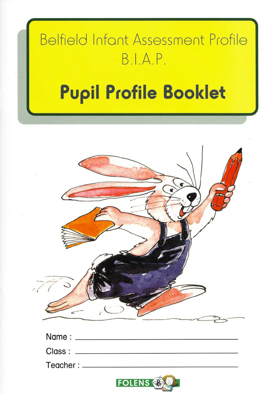9780861215171front ABC... Belfield Infant Assessment Profile - Image 1