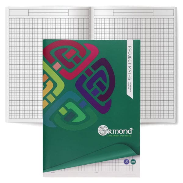 S2870282_4-600_600 A4 120pg 5mm Sq Project Maths Softback Copy - Image 1